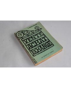 Vente Achat Echange R.Bourges-Renaudie 1958 Puces Saint-Ouen