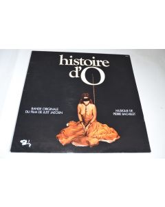 Vinyle 33T Lounge  Pierre Bachelet ‎– Histoire D'O - B. O. Du Film 