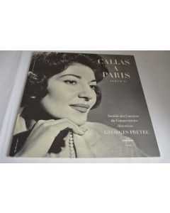  Vinyle 33T Opéra  Callas - Callas À Paris (Album II) 