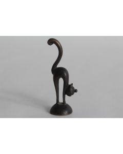 Walter BOSSE Bronze Viennois miniature Félix le chat