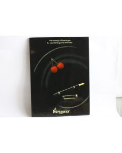 WATERMAN Peinture publicitaire Stylo Plume Man 100